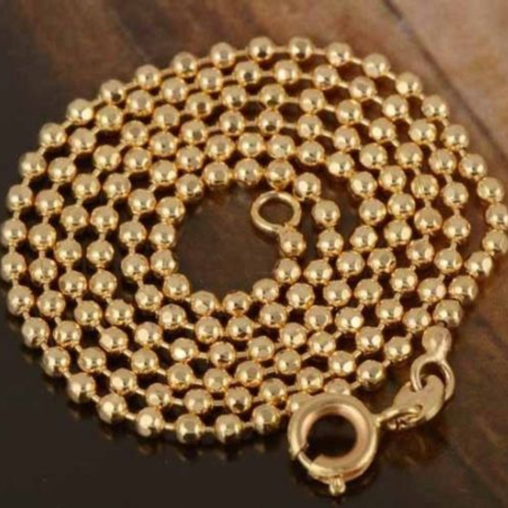 Yellow Gold Filled Handsome Unisex Rope Chain